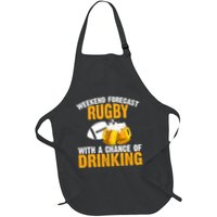 Weekend Forecast Rugby With A Chance Of Drinking Apron