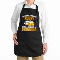 Weekend Forecast Rugby With A Chance Of Drinking Apron
