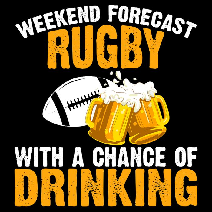 Weekend Forecast Rugby With A Chance Of Drinking Bucket Hat