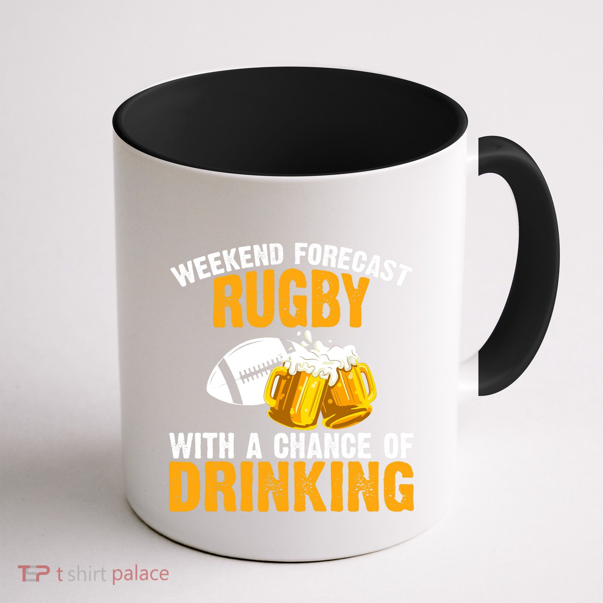 Weekend Forecast Rugby With A Chance Of Drinking Mug