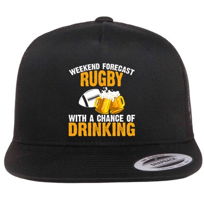 Weekend Forecast Rugby With A Chance Of Drinking Flatbill Hat