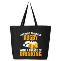 Weekend Forecast Rugby With A Chance Of Drinking 25L Jumbo Tote