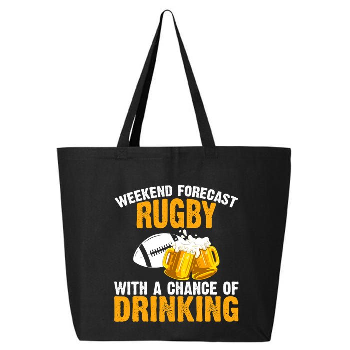 Weekend Forecast Rugby With A Chance Of Drinking 25L Jumbo Tote