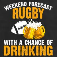 Weekend Forecast Rugby With A Chance Of Drinking 25L Jumbo Tote