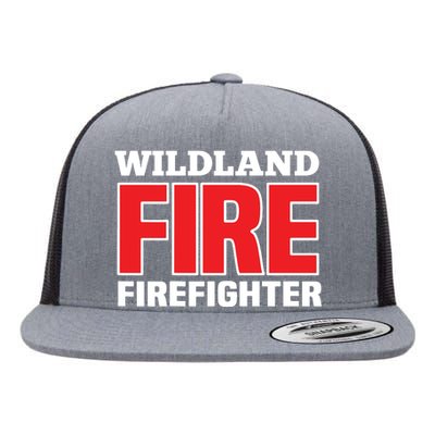 Wildland Fire Rescue Department Firefighters Firemen Uniform Flat Bill Trucker Hat