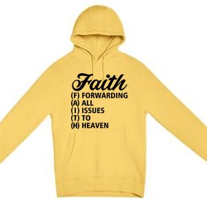 Women Faith Round Neck Graphic T Shirts Cute Funny Tops Premium Pullover Hoodie