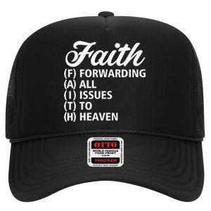 Women Faith Round Neck Graphic T Shirts Cute Funny Tops High Crown Mesh Back Trucker Hat