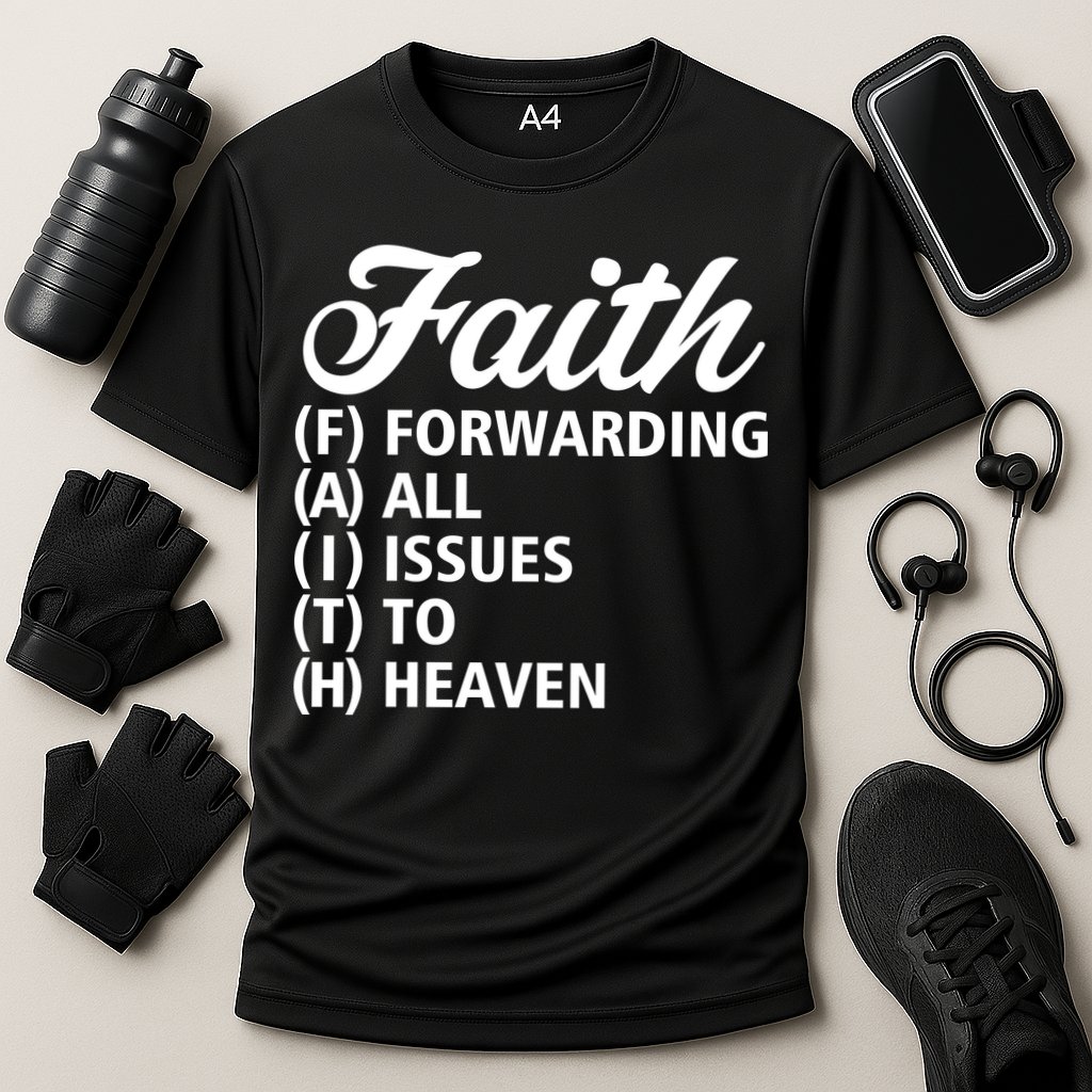 Women Faith Round Neck Graphic T Shirts Cute Funny Tops Performance Shirt