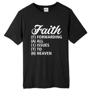 Women Faith Round Neck Graphic T Shirts Cute Funny Tops Tall Fusion ChromaSoft Performance T-Shirt