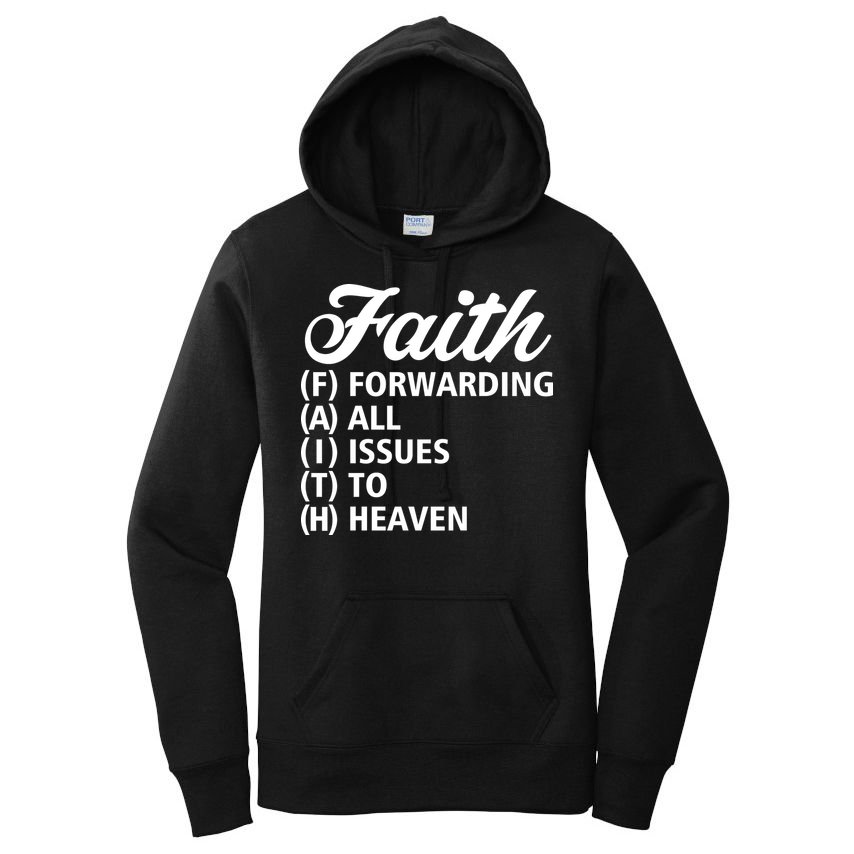 Women Faith Round Neck Graphic T Shirts Cute Funny Tops Women's Pullover Hoodie