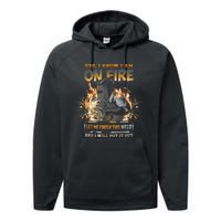 Welding Funny Saying Welder For Men Performance Fleece Hoodie