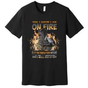 Welding Funny Saying Welder For Men Premium T-Shirt