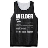 Welder Funny Saying Welding For Men Mesh Reversible Basketball Jersey Tank