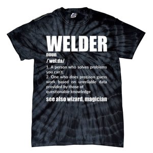 Welder Funny Saying Welding For Men Tie-Dye T-Shirt