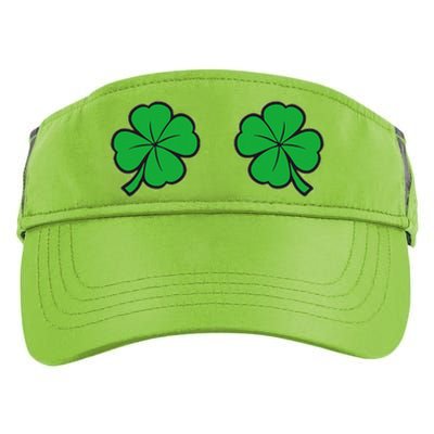 Womens Funny St Patrick's Day For Women And Couples Adult Drive Performance Visor