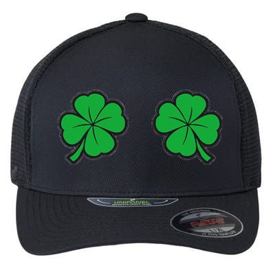 Womens Funny St Patrick's Day For Women And Couples Flexfit Unipanel Trucker Cap