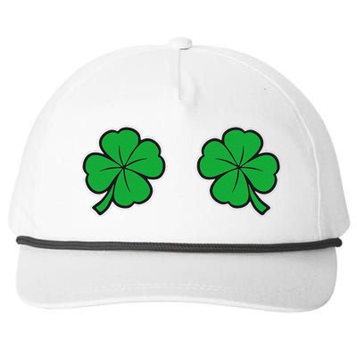 Womens Funny St Patrick's Day For Women And Couples Snapback Five-Panel Rope Hat