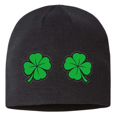 Womens Funny St Patrick's Day For Women And Couples Sustainable Beanie