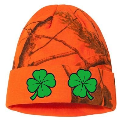 Womens Funny St Patrick's Day For Women And Couples Kati Licensed 12" Camo Beanie