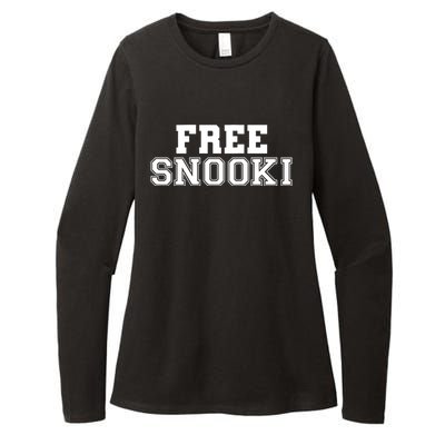 Womens Free Snooki Womens Womens CVC Long Sleeve Shirt