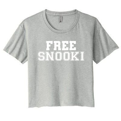 Womens Free Snooki Womens Women's Crop Top Tee