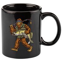 Walleye Fishing Sauger Hunting Bigfoot Fishermen 11oz C Handle Ceramic Mug