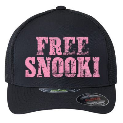 Women Free Snooki Flexfit Unipanel Trucker Cap