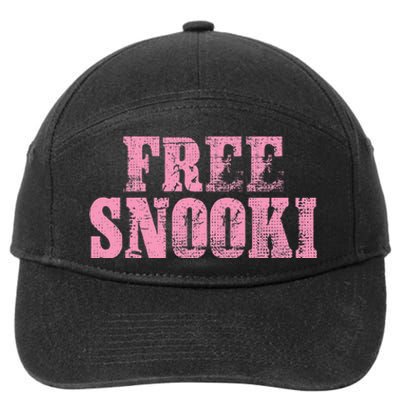 Women Free Snooki 7-Panel Snapback Hat