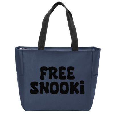 Women Free Snooki Retro Vintage Free Snooki Gift Zip Tote Bag