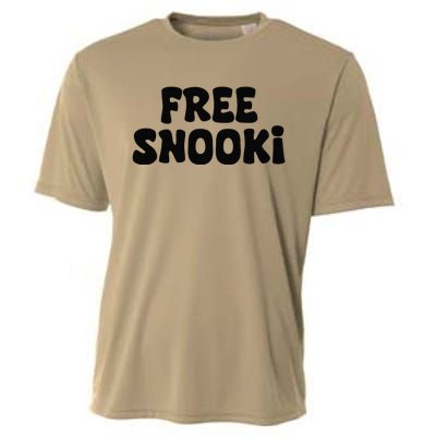 Women Free Snooki Retro Vintage Free Snooki Gift Cooling Performance Crew T-Shirt