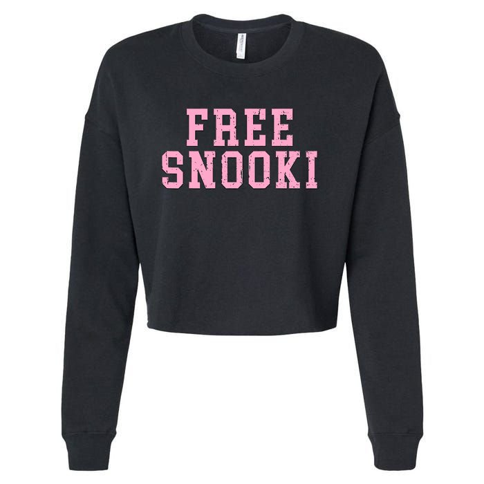 Wo Free Snooki woman Tee Cropped Pullover Crew