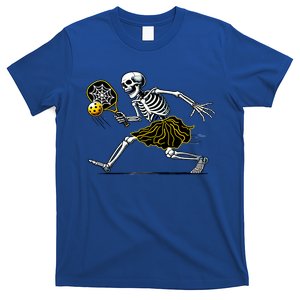 Women Funny Skeleton Pickleball Girl Gift T-Shirt