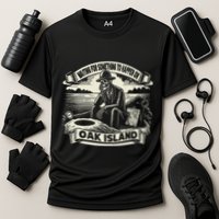 Waiting For Something To Happen Oak Island Treasure Hunt Cooling Performance Crew T-Shirt