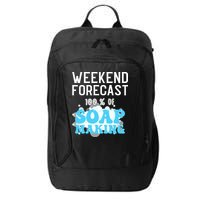 Weekend Forecast Soap Making Soap Maker Gift City Backpack