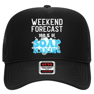Weekend Forecast Soap Making Soap Maker Gift Trucker Hat