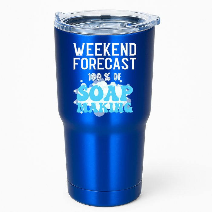 Weekend Forecast Soap Making Soap Maker Gift Tumbler