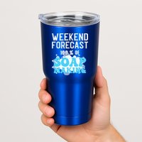 Weekend Forecast Soap Making Soap Maker Gift Tumbler