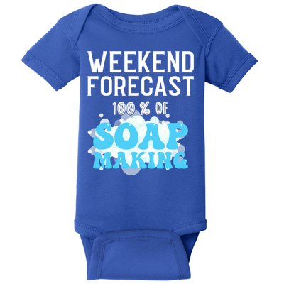 Weekend Forecast Soap Making Soap Maker Gift Baby Bodysuit