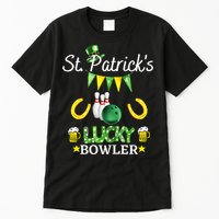 Womens FUNNY SAINT PATRICK'S DAY GIFT FOR WOMEN WHO LOVE BOWLING Tall T-Shirt