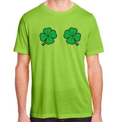 Womens Funny St Patrick's Day For Women And Couples Adult ChromaSoft Performance T-Shirt