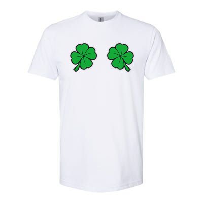 Womens Funny St Patrick's Day For Women And Couples Softstyle CVC T-Shirt