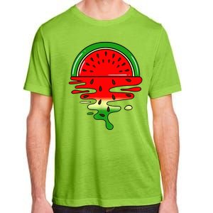 Watermelon Fruit Summer Sunset Adult ChromaSoft Performance T-Shirt