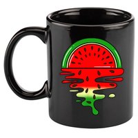 Watermelon Fruit Summer Sunset 11oz C Handle Ceramic Mug