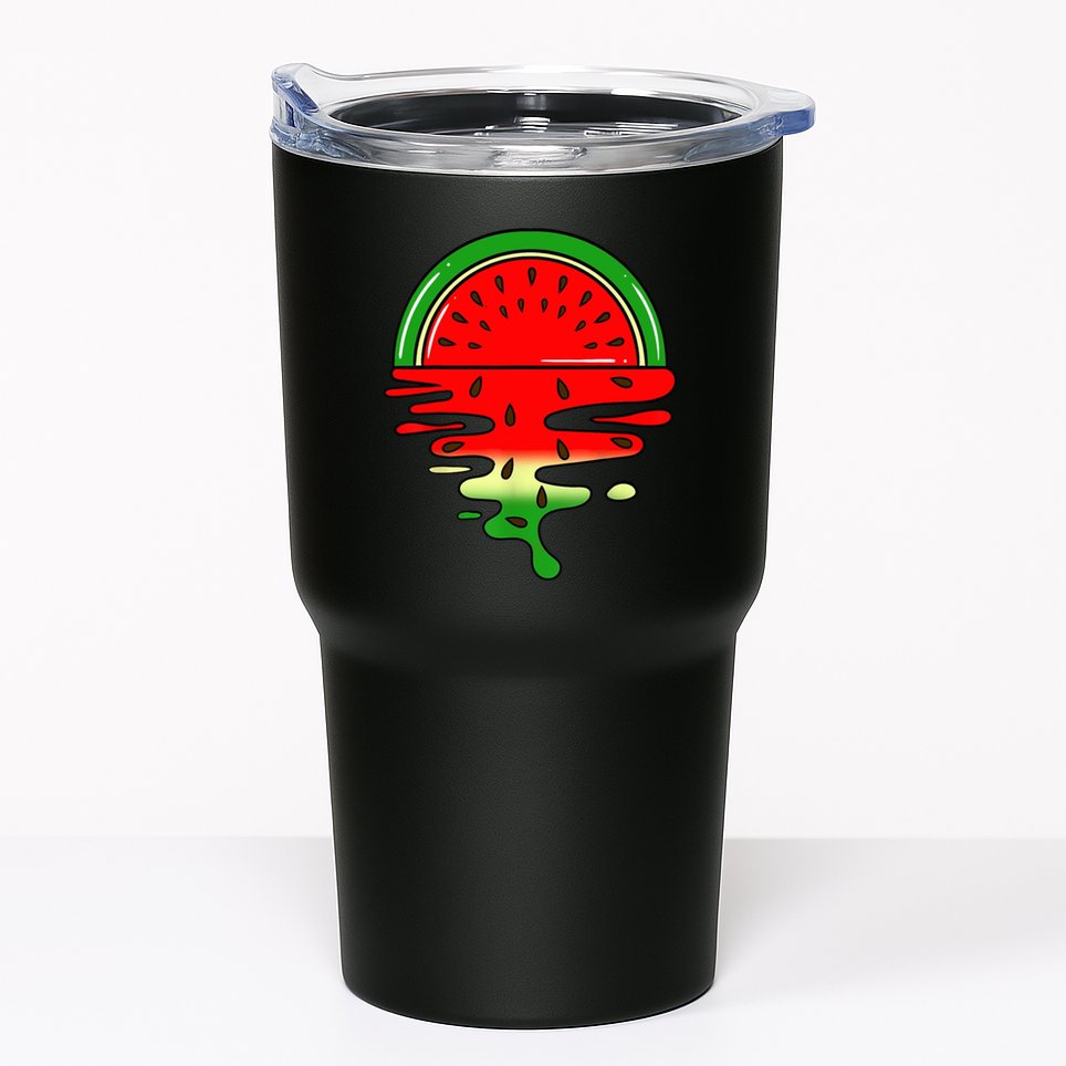 Watermelon Fruit Summer Sunset Tumbler