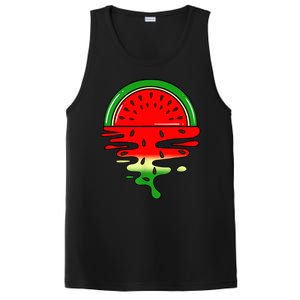 Watermelon Fruit Summer Sunset PosiCharge Competitor Tank