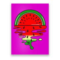 Watermelon Fruit Summer Sunset Poster