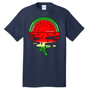 Watermelon Fruit Summer Sunset Tall T-Shirt