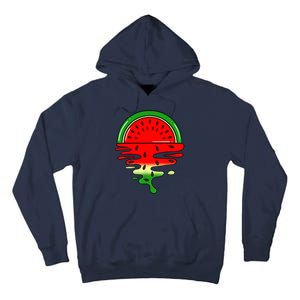 Watermelon Fruit Summer Sunset Tall Hoodie