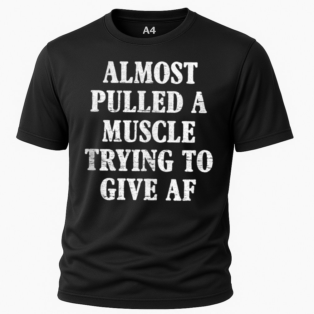 Workout Funny Saying Gym Quote Sarcastic Exercise Fitness Cooling Performance Crew T-Shirt