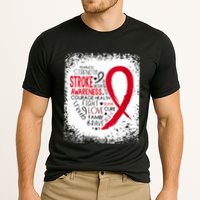 Women Fearless Strength Stroke Awareness Month Stroke Warrior Cooling Performance Crew T-Shirt